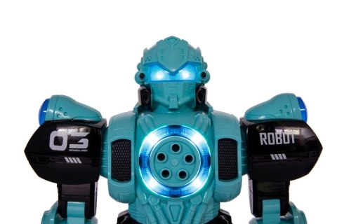 ROBOT WIELOFUNKCYJNY STEROWANY PILOTEM - FUNKCJE DŹWIĘKOWE, RUCHOWE I ŚWIETLNE