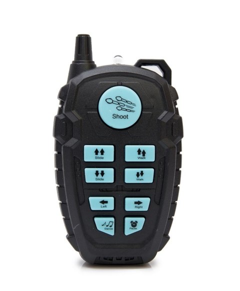 ROBOT WIELOFUNKCYJNY STEROWANY PILOTEM - FUNKCJE DŹWIĘKOWE, RUCHOWE I ŚWIETLNE