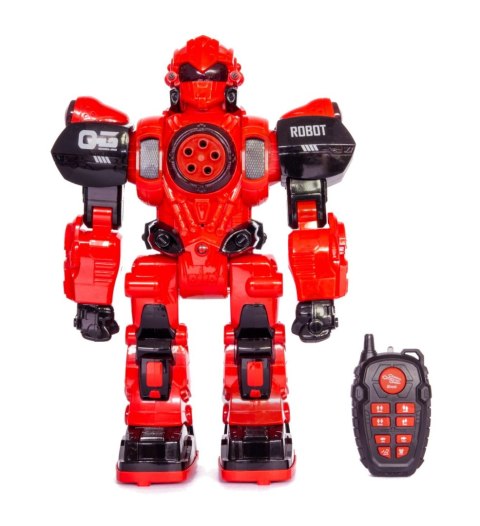 ROBOT WIELOFUNKCYJNY STEROWANY PILOTEM - FUNKCJE DŹWIĘKOWE, RUCHOWE I ŚWIETLNE 