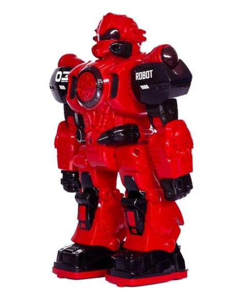 ROBOT WIELOFUNKCYJNY STEROWANY PILOTEM - FUNKCJE DŹWIĘKOWE, RUCHOWE I ŚWIETLNE 
