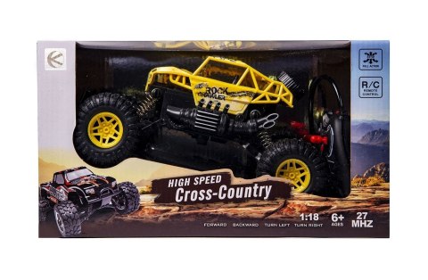 Samochód terenowy Cross-Country zdalnie sterowany, skala 1:18