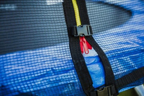 TRAMPOLINA BAUERKRAFT Z SIATKĄ ORAZ DRABINKĄ 304-312CM