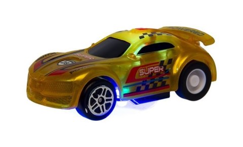 Tor samochodowy świecący w ciemności