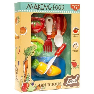 Warzywa mały zestaw do krojenia z akcesoriami