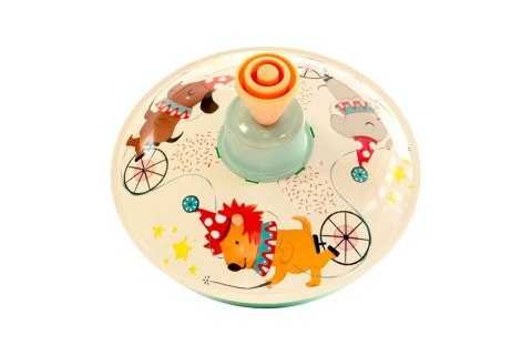 Wirujący bajeczny bączek seledynowy