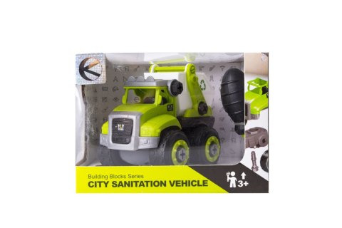 Auto służby miejskie sanitarne do skręcania