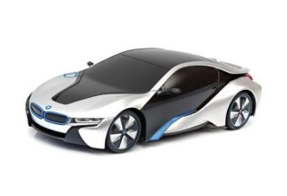 BMW I8 R/C skala 1:24 Rastar 48400 samochód sterowany srebrny