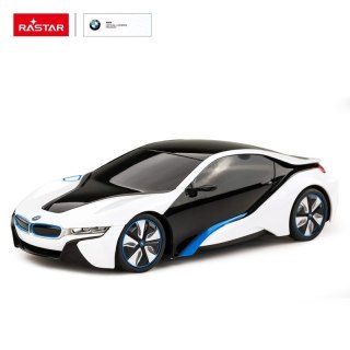 BMW I8 R/C skala1:24 Rastar 48400 samochód sterowany biały