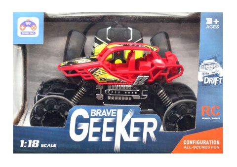 Samochód terenowy OFF-ROAD zdalnie sterowany CZERWONY