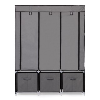 Składana szafa tekstylna, materiałowa garderoba XXL z szufladami