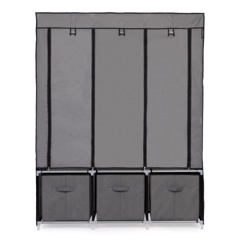 Składana szafa tekstylna, materiałowa garderoba XXL z szufladami