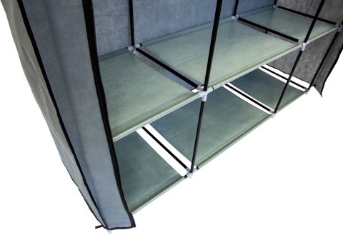 Składana szafa tekstylna, materiałowa garderoba XXL