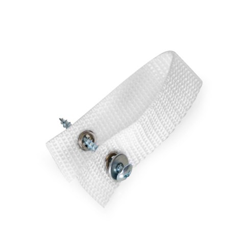 Stojący wieszak na ubrania z półkami biały 80x26x150,5 cm