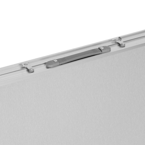 Stolik turystyczny stół składany ogrodowy walizka z uchwytem do przenoszenia i regulacją wysokości i zestawem 4 krzesełek 120x60