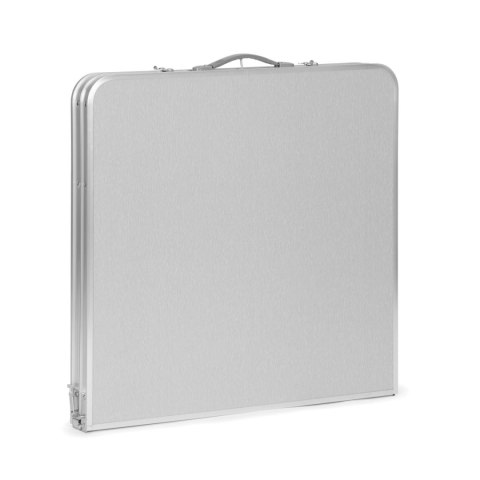 Stolik turystyczny stół składany ogrodowy walizka z uchwytem do przenoszenia i regulacją wysokości i zestawem 4 krzesełek 120x60