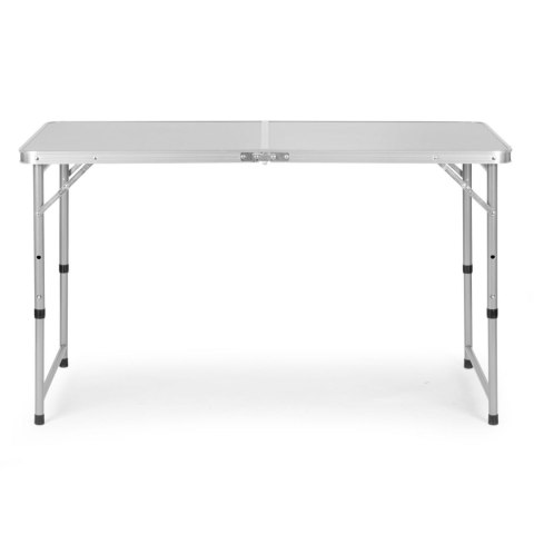 Stolik turystyczny stół składany ogrodowy walizka z uchwytem do przenoszenia i regulacją wysokości i zestawem 4 krzesełek 120x60