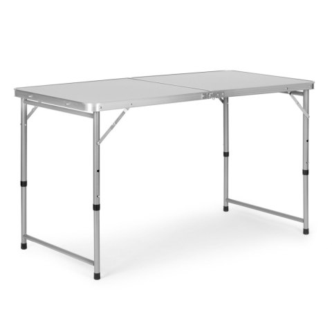 Stolik turystyczny stół składany ogrodowy walizka z uchwytem do przenoszenia i regulacją wysokości i zestawem 4 krzesełek 120x60