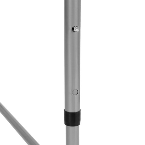 Stolik turystyczny stół składany ogrodowy walizka z uchwytem do przenoszenia i regulacją wysokości i zestawem 4 krzesełek 120x60