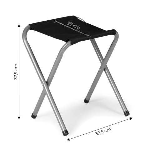 Stolik turystyczny stół składany ogrodowy walizka z uchwytem do przenoszenia i regulacją wysokości i zestawem 4 krzesełek 120x60