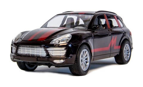 Szybki samochód zdalnie sterowany, czerwona grafika