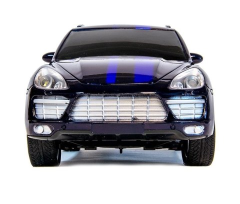 Szybki samochód zdalnie sterowany przyciemniane szyby, niebieskia grafika