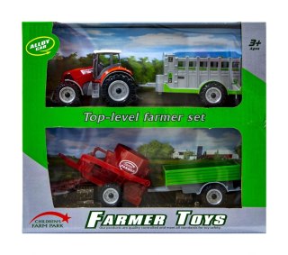 Traktor z wymiennymi przyczepami