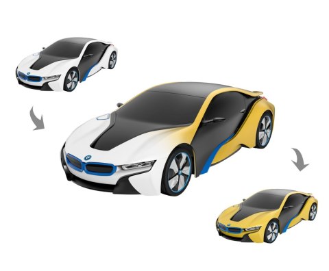BMW i8 skala 1:24 Rastar 48400-4 samochód sterowany UV Sensitive Collection