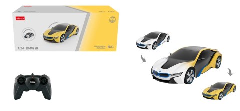 BMW i8 skala 1:24 Rastar 48400-4 samochód sterowany UV Sensitive Collection