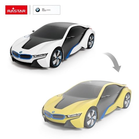 BMW i8 skala 1:24 Rastar 48400-4 samochód sterowany UV Sensitive Collection