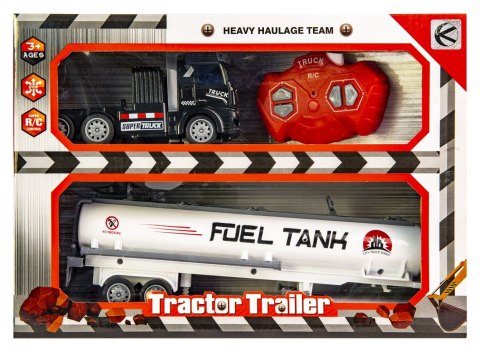 Ciężarówka zdalnie sterowana, czarna kabina