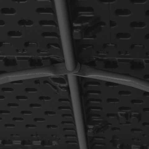 Duży stół składany ogrodowy cateringowy bankietowy 180cm czarny