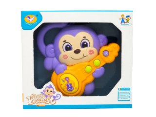 Grająca małpka fioletowa