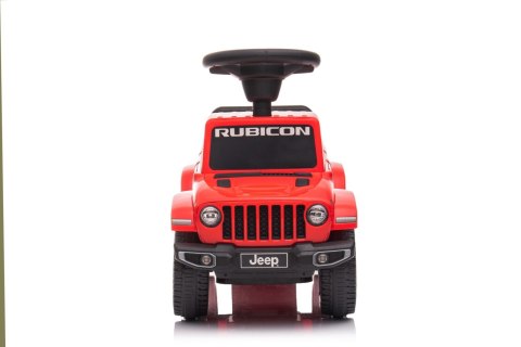 Jeździk odpychacz pchacz z dźwiękiem Jeep auto dla dziecka czerwony
