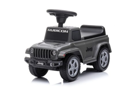 Jeździk odpychacz pchacz z dźwiękiem Jeep auto dla dziecka szary