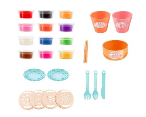 Masa plastyczna - ciastolina mały kucharz