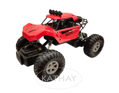 Samochód terenowy czerwony