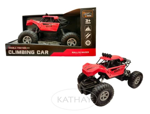 Samochód terenowy czerwony