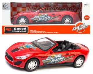 Sportowy samochód kabriolet z napędem typu friction