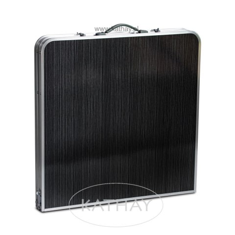 Stolik turystyczny stół składany ogrodowy walizka z uchwytem do przenoszenia i regulacją wysokości i zestawem 4 krzesełek 120x60