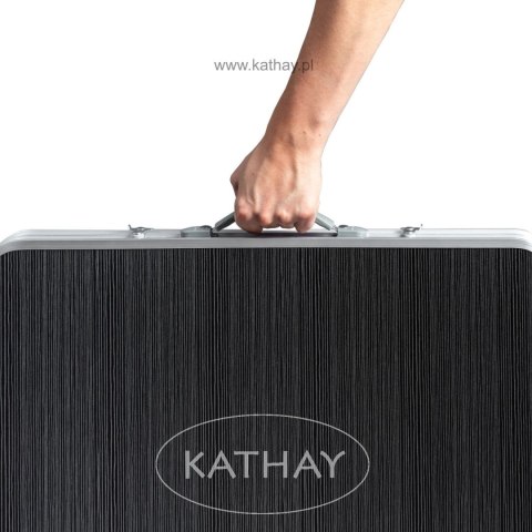 Stolik turystyczny stół składany ogrodowy walizka z uchwytem do przenoszenia i regulacją wysokości i zestawem 4 krzesełek 120x60