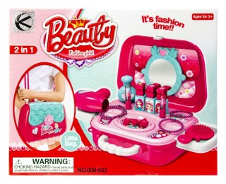 Toaletka - zestaw kosmetyczny w walizce - 20 elementów