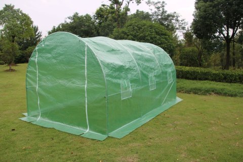 Tunel ogrodowy foliowy szklarnia folia 4x2,5x2m 10m2
