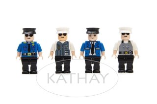 Zestaw Figurek Policja 4 szt.