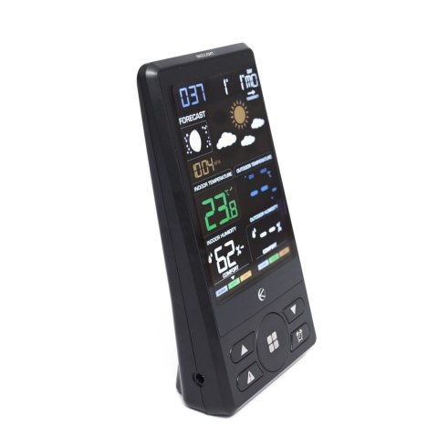 Bezprzewodowa stacja pogodowa termometr barometr zegar budzik prognoza