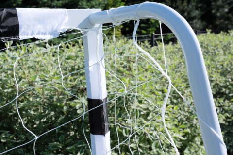 Duża metalowa bramka piłkarska z siatką mocna treningowa do gry w piłkę nożną 300 cm