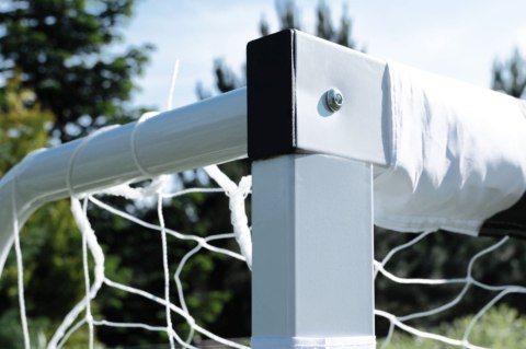 Duża metalowa bramka piłkarska z siatką mocna treningowa do gry w piłkę nożną 300 cm