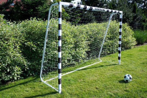 Duża metalowa bramka piłkarska z siatką mocna treningowa do gry w piłkę nożną 300 cm