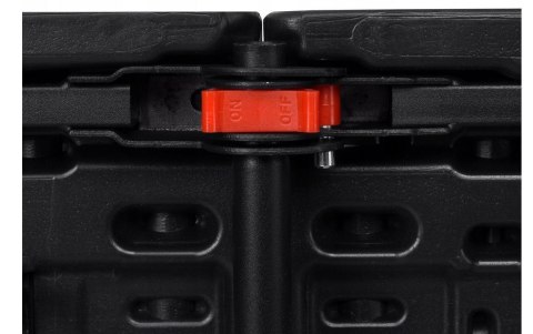 Duży stół składany ogrodowy cateringowy bankietowy rattan walizka 180cm czarny