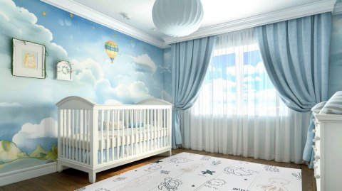 Dwustronna składana kolorowa edukacyjna piankowa mata dziecięca XXL 180x200 cm - słoniki