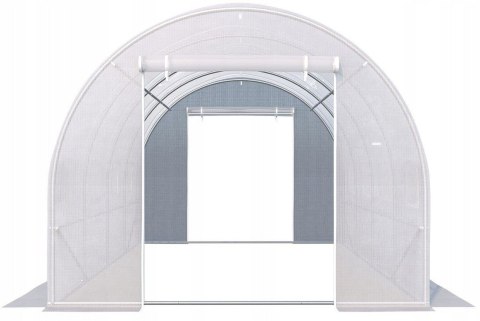 FOLIA ZAMIENNA biała 4x2x2 8m² tunel ogrodowy foliowy szklarnia 2 wejścia